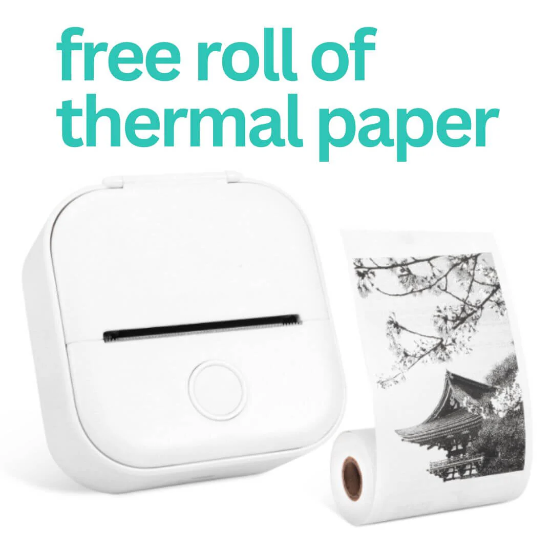 Compact Wireless Thermal Printer