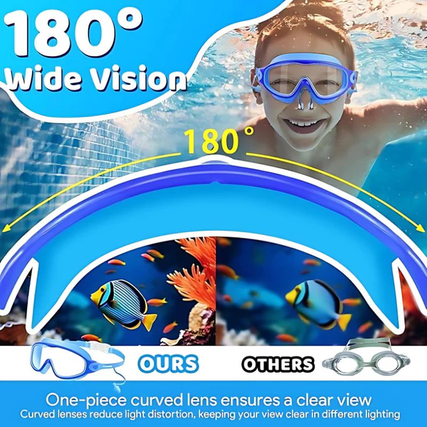 CleverComfort Kids Swim Goggles