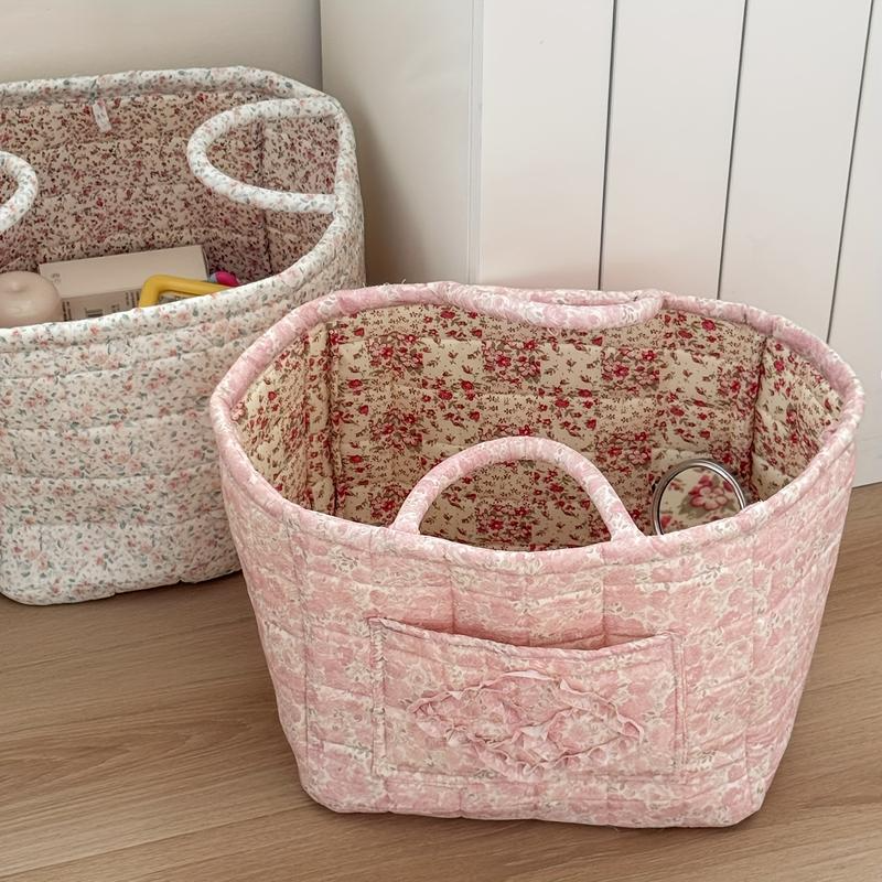 Charming Floral Foldable Storage Organiser