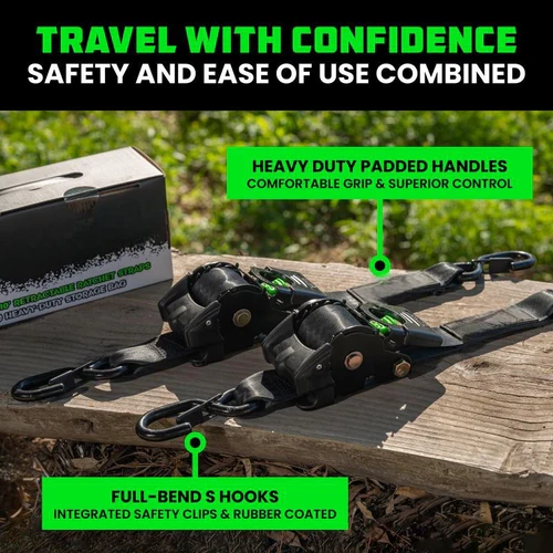 Heavy Duty Ratchet Tie Down Straps
