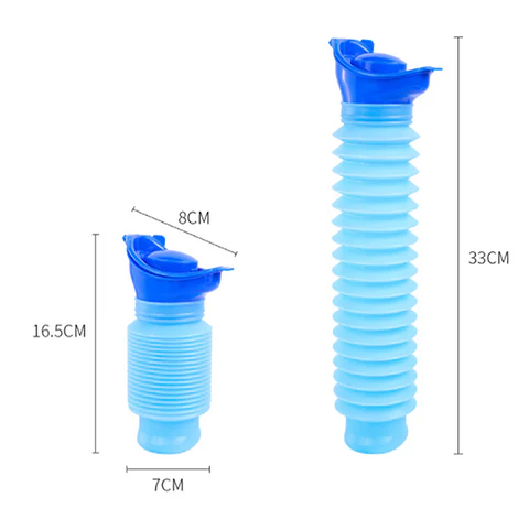 MEN’S POCKET TOILET | PORTABLE & LEAK-PROOF TRAVEL URINAL