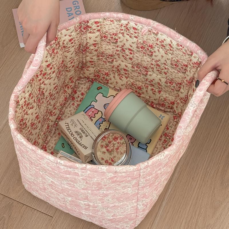 Charming Floral Foldable Storage Organiser