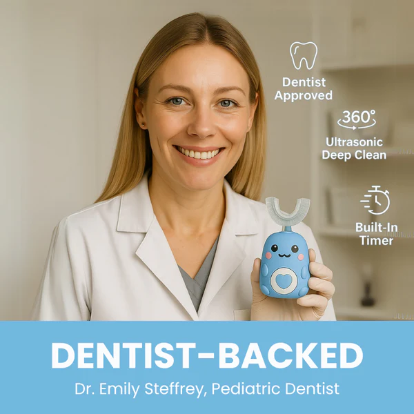 Gentle U-Shaped 360 Ultrasonic Toothbrush