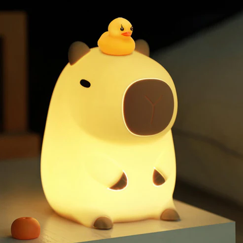 CUDDLY CAPYBARA SQUISHY NIGHT LIGHT