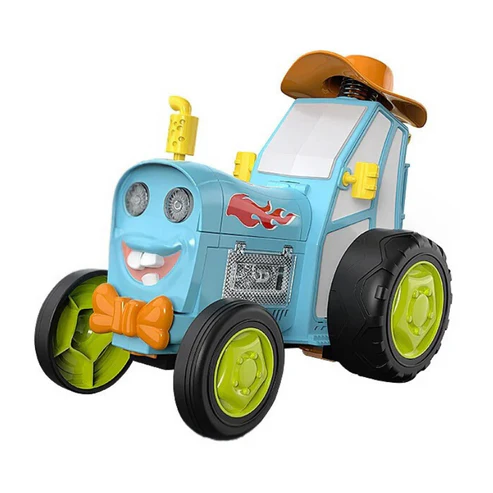 Remote-Controlled Acrobatic Stunt Car with Lights & Music