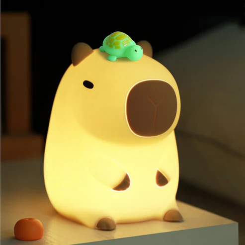 CUDDLY CAPYBARA SQUISHY NIGHT LIGHT
