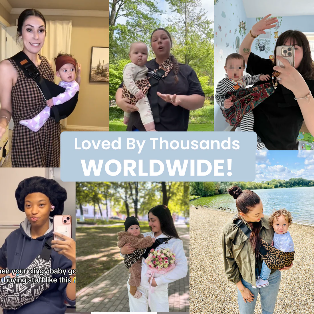 Comfortable Everyday Sling Carrier (Buy 1 Get 1 Free)