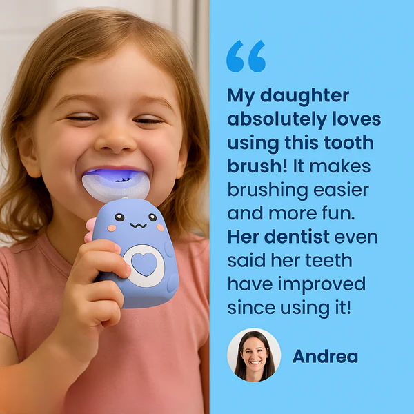 Gentle U-Shaped 360 Ultrasonic Toothbrush