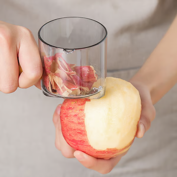 Efficient Multi-Function Peeler With Built-In Storage Box