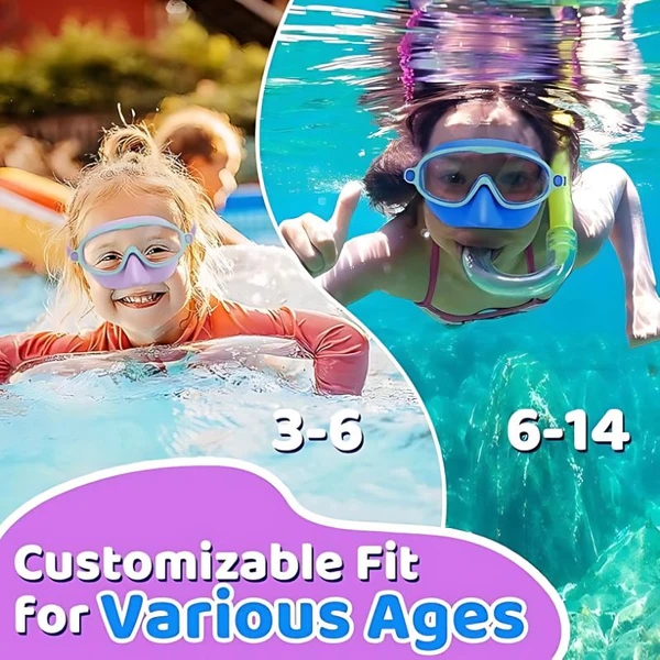 CleverComfort Kids Swim Goggles