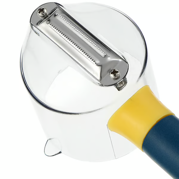 Efficient Multi-Function Peeler With Built-In Storage Box