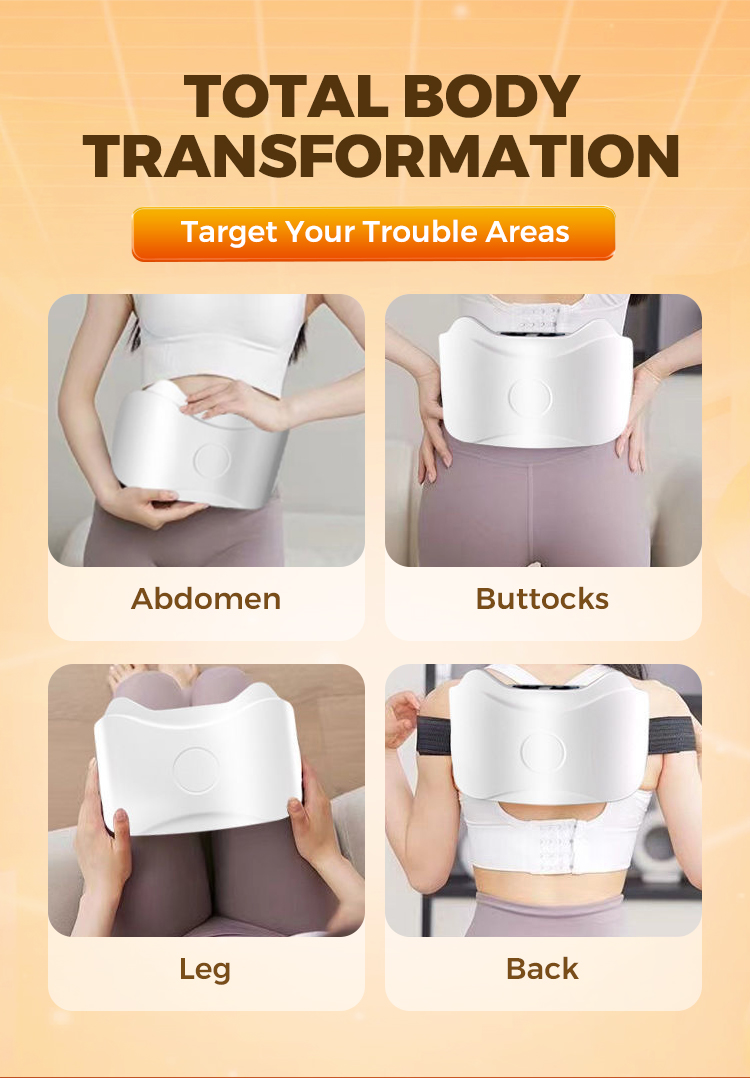 Slimming Heated Abdominal Belt For Fat Burn & Bloating Relief