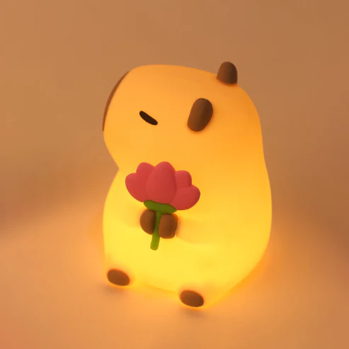 CUDDLY CAPYBARA SQUISHY NIGHT LIGHT