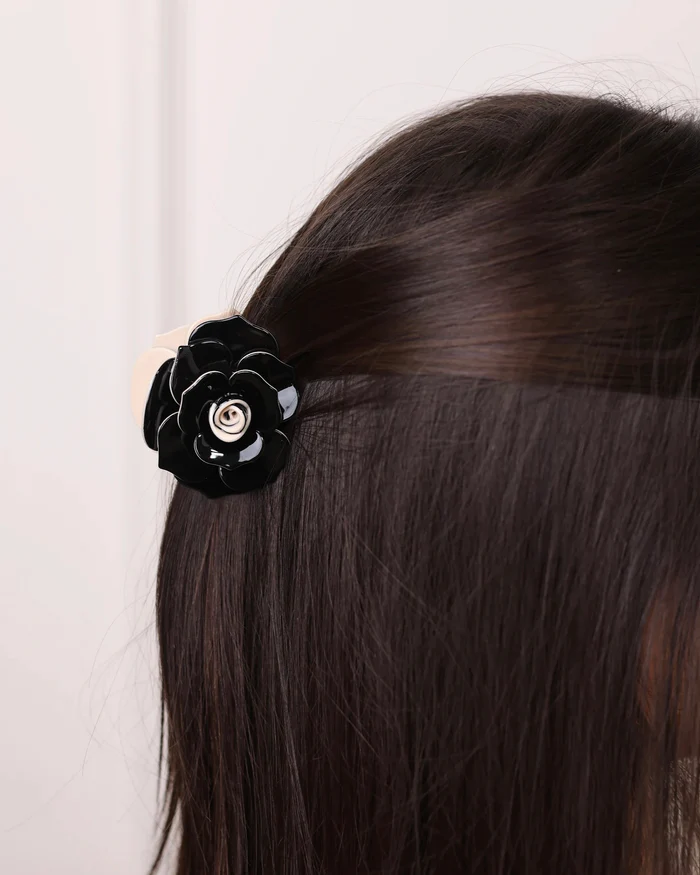 Elegant Eco-Friendly Rose Hair Clip With Durable Grip