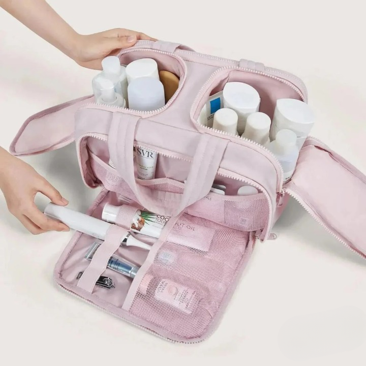 Elegant Puffy Toiletry Bag