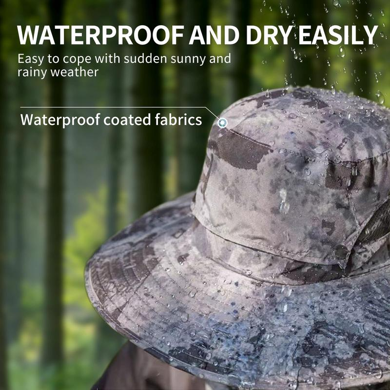 Innovative Solar-Powered Cooling Hat With Wide Brim