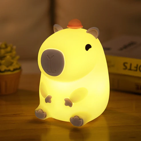 CUDDLY CAPYBARA SQUISHY NIGHT LIGHT