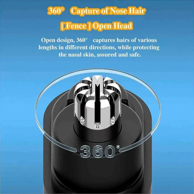 Effortless Precision Portable Nose Trimmer