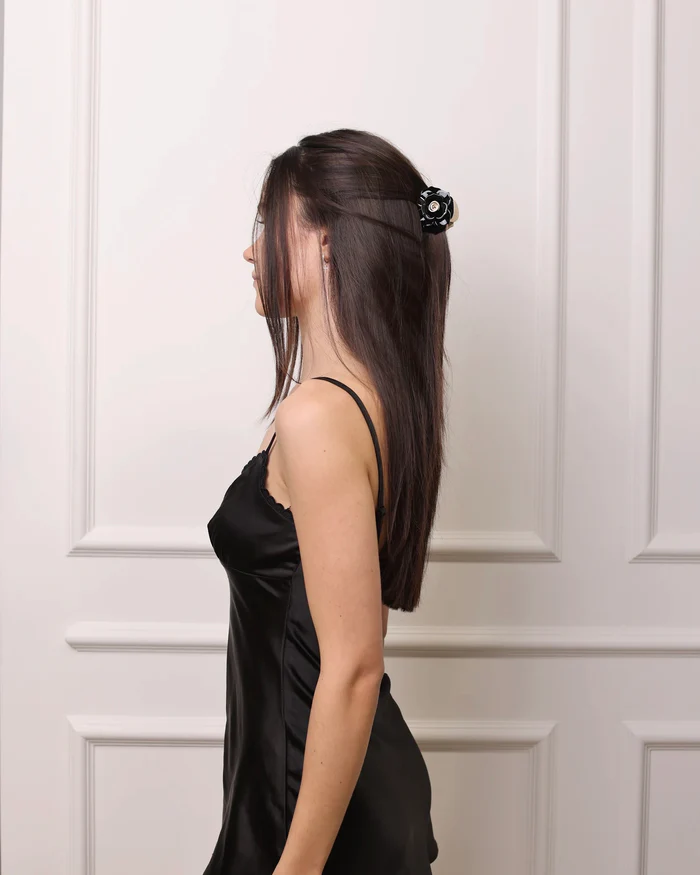 Elegant Eco-Friendly Rose Hair Clip With Durable Grip
