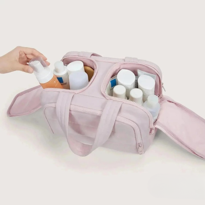 Elegant Puffy Toiletry Bag