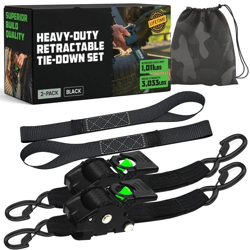 Heavy Duty Ratchet Tie Down Straps