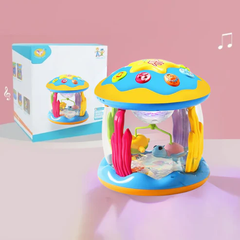 MelodyWheel | Enchanting Musical Carousel for Babies