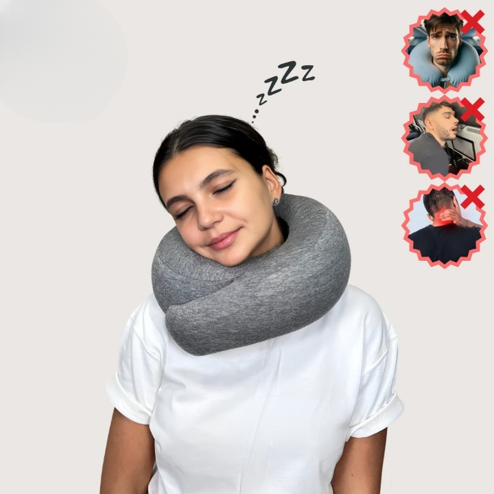 CozyRelief Travel Comfort Bundle | Neck Support & Light Blocking Gift Set
