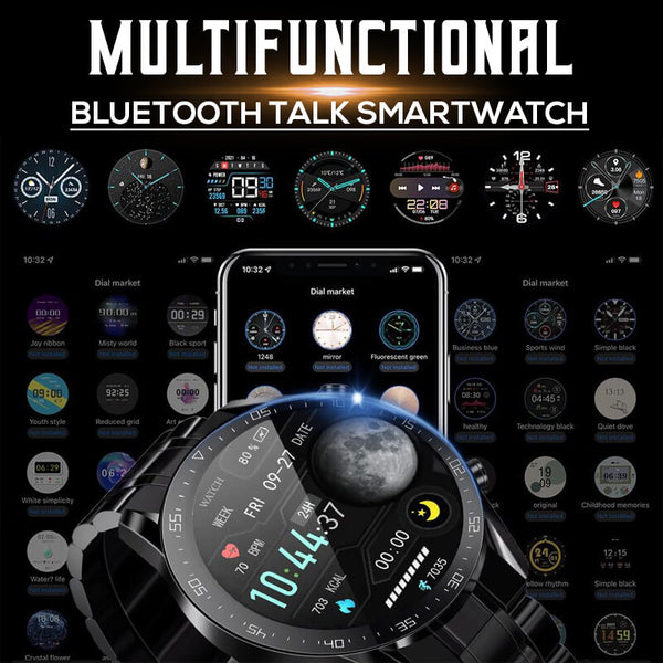 Sleek Multifunctional Smart Watch | Supports IOS & Android