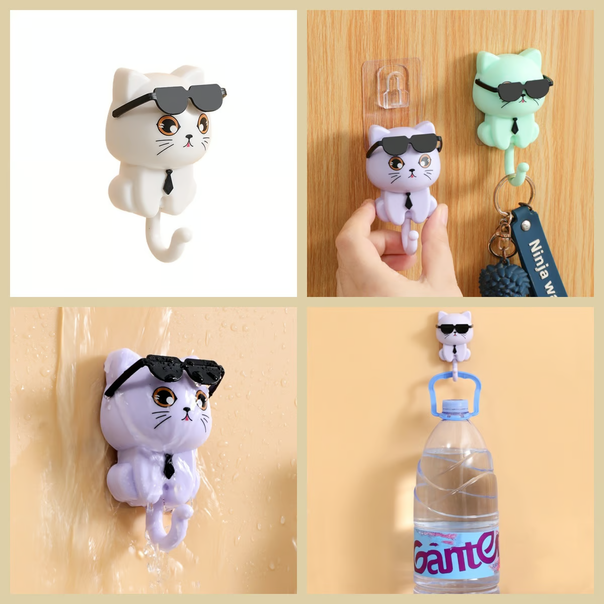 PAWSY | CARTOON CAT WALL HOOK