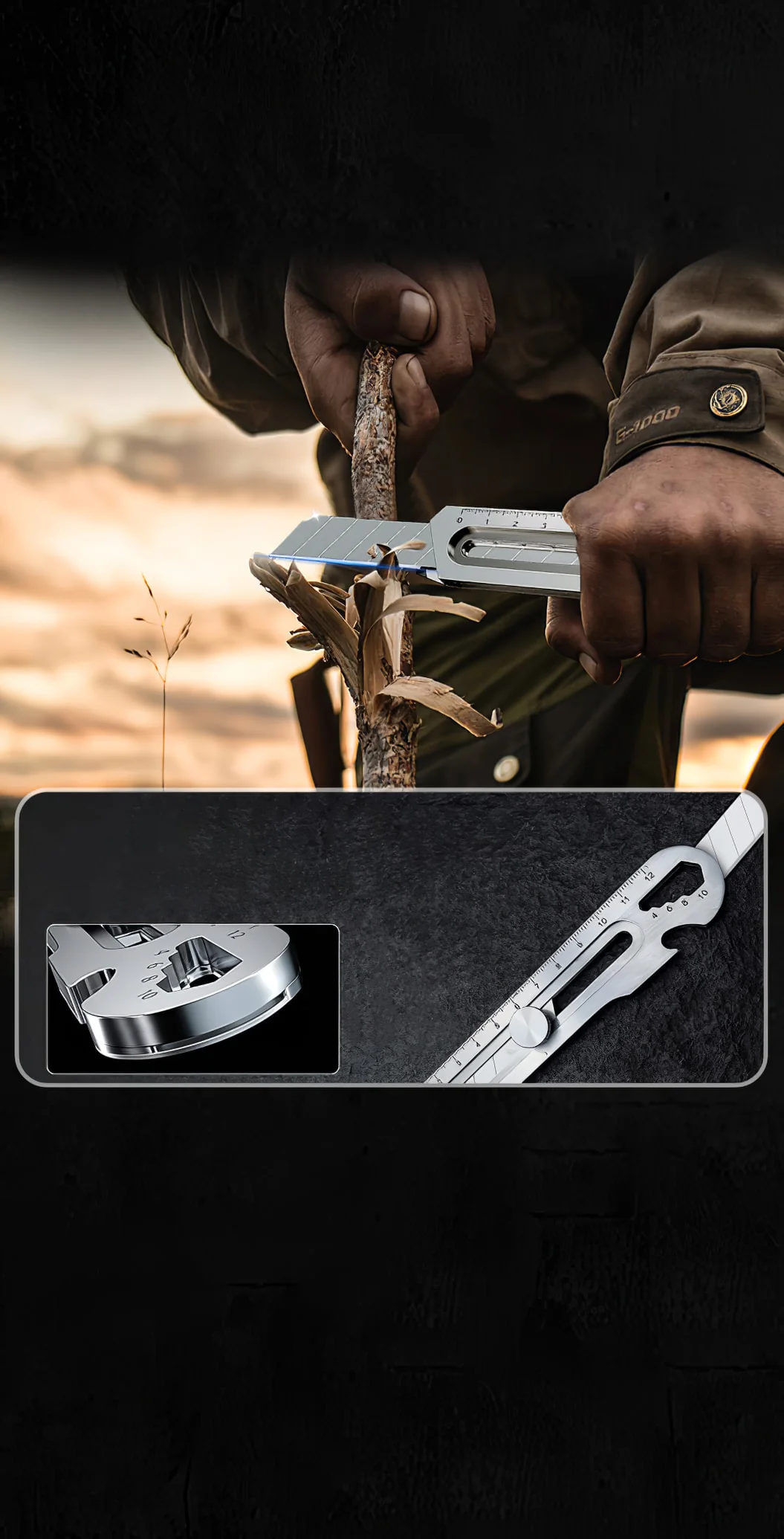 Ultimate Multi-Tool Cutter Knife | 7-in-1 Precision Cutting Tool