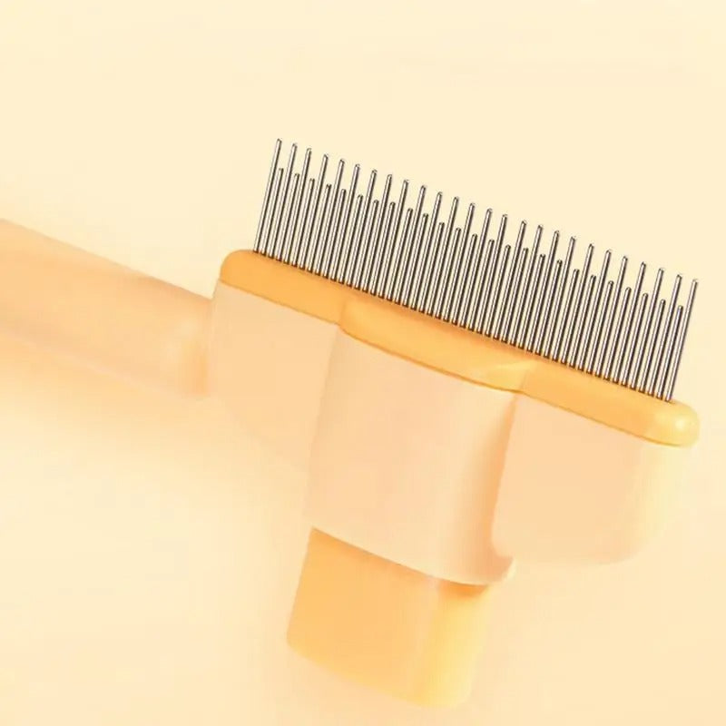 Gentle Anti-Shedding Cat Brush With Soothing Massage Effect