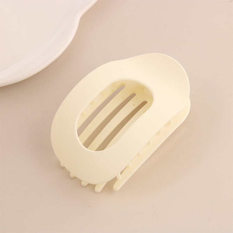 Sleek Oval Hair Clip Set