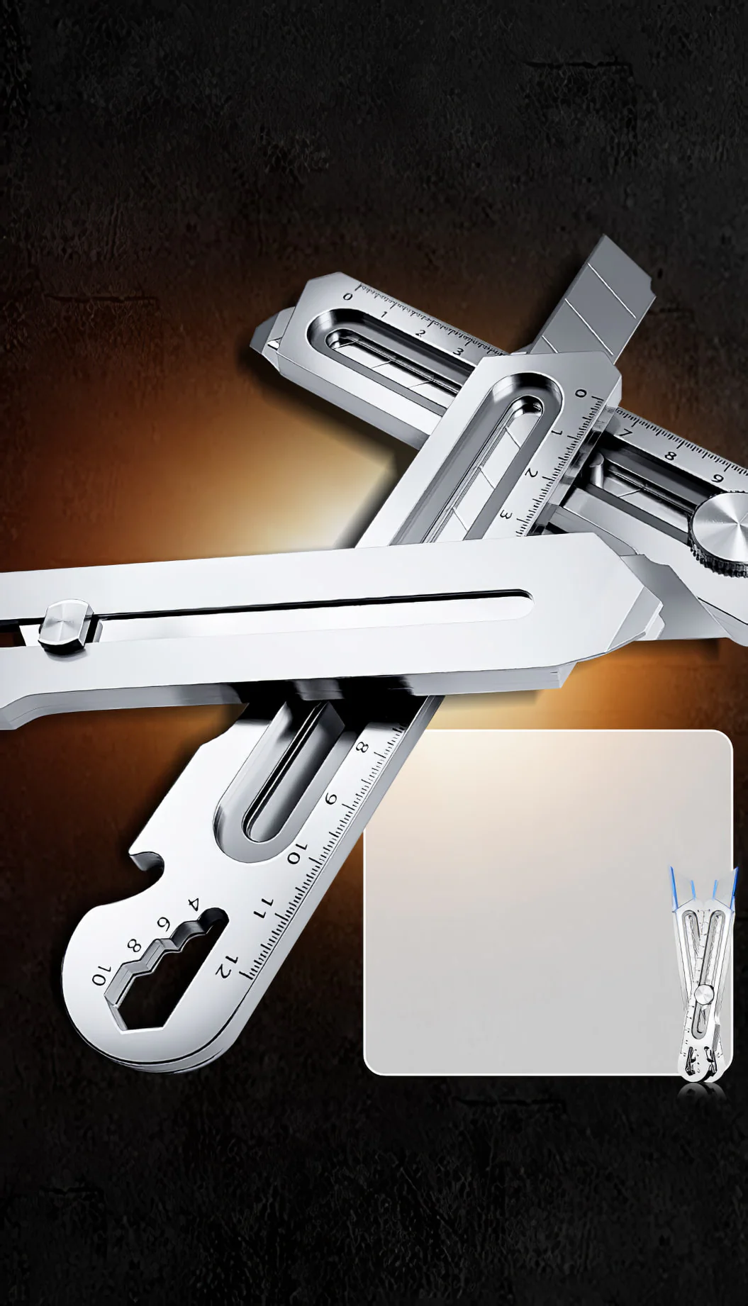 Ultimate Multi-Tool Cutter Knife | 7-in-1 Precision Cutting Tool