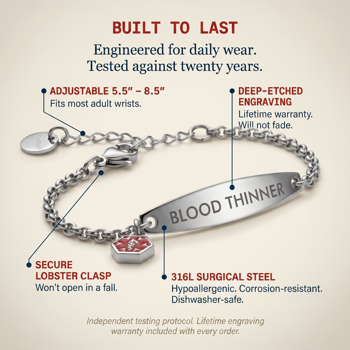 The Wrist-Check Bracelet®
