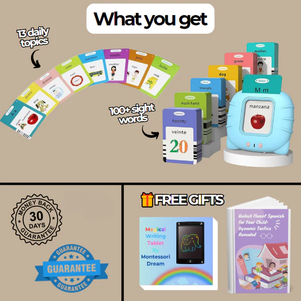 Kids Talking Flashcards Learning Toy