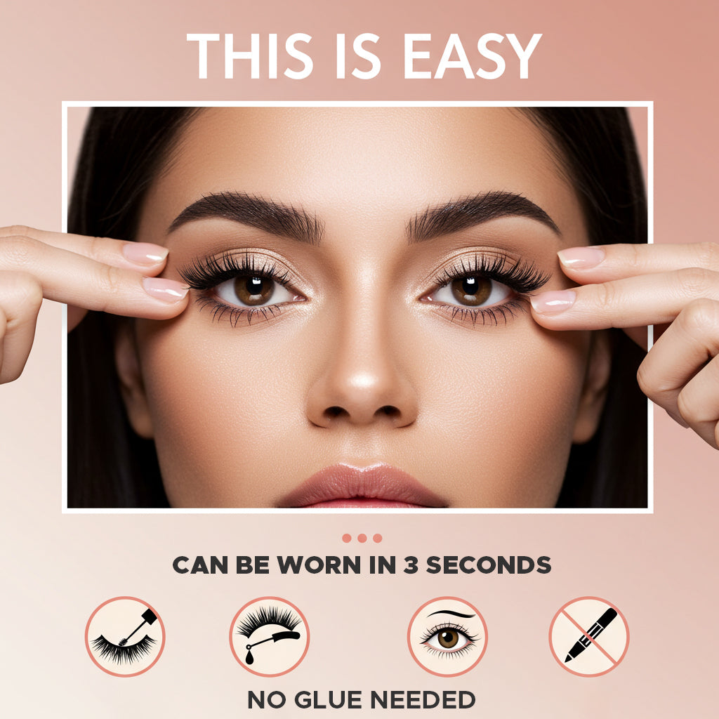 Self‑Adhesive Reusable Strip Eyelashes