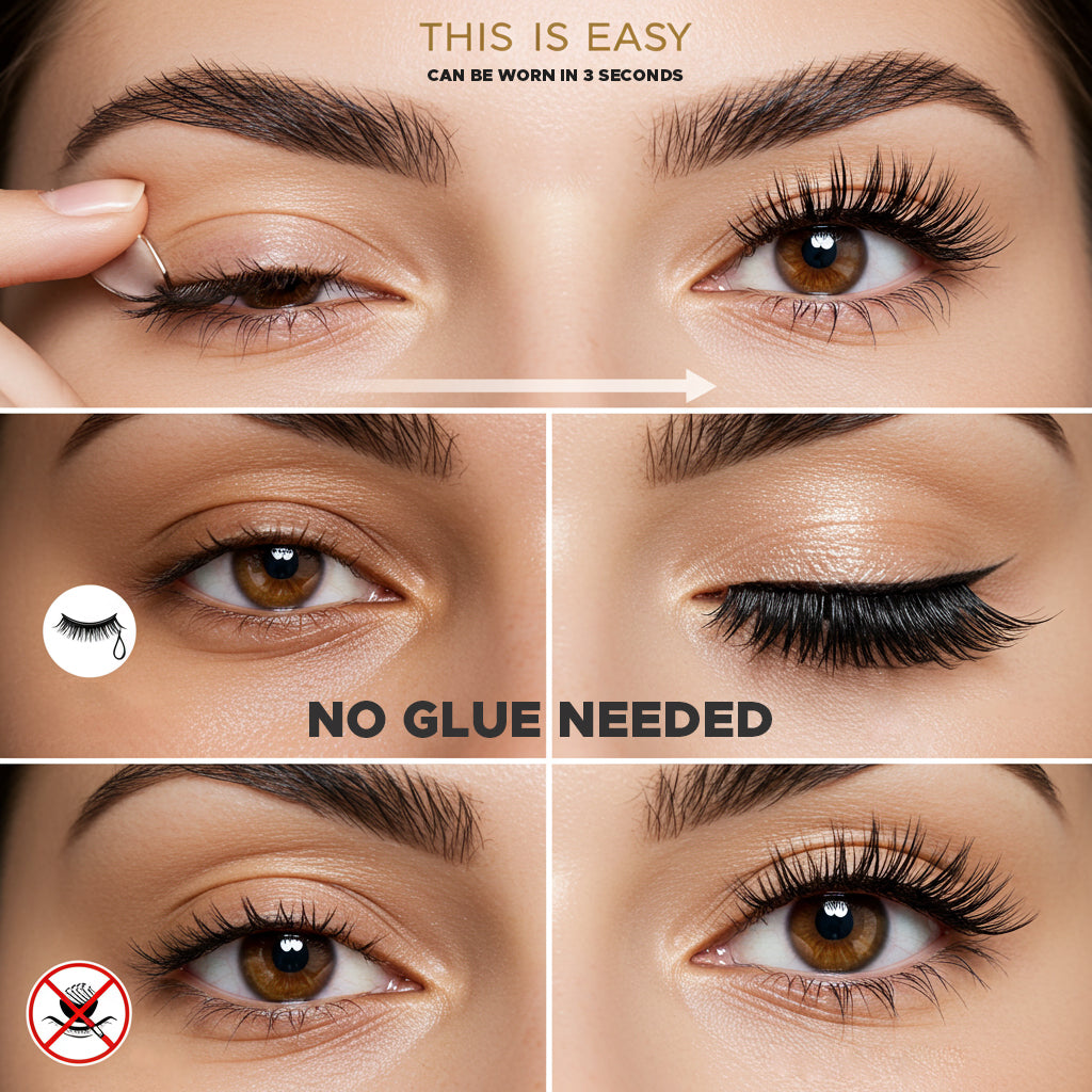 Self‑Adhesive Reusable Strip Eyelashes