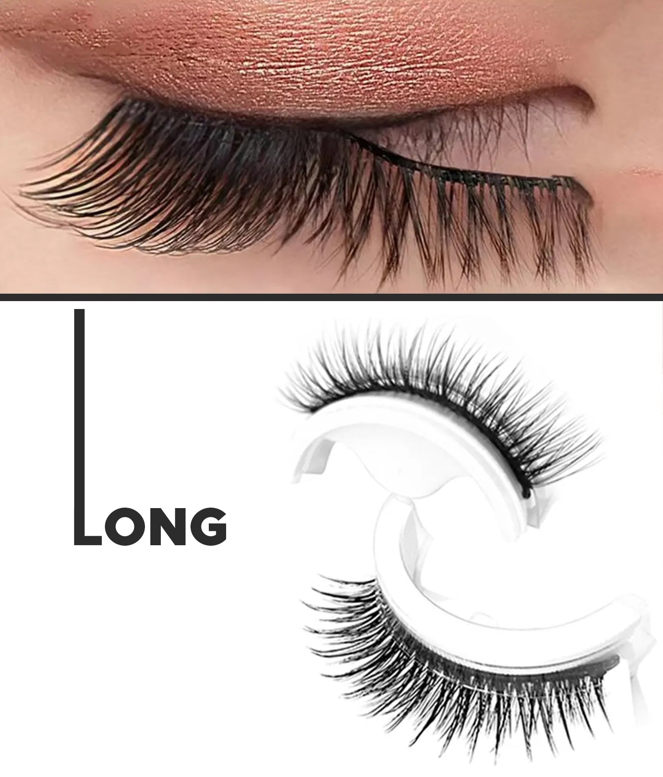 Self‑Adhesive Reusable Strip Eyelashes