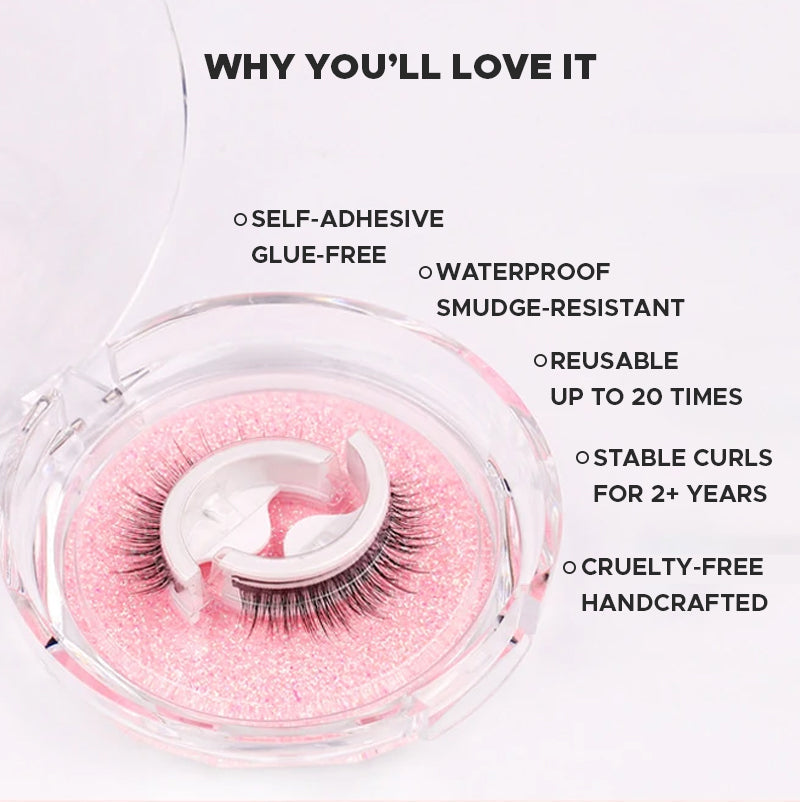 Self‑Adhesive Reusable Strip Eyelashes
