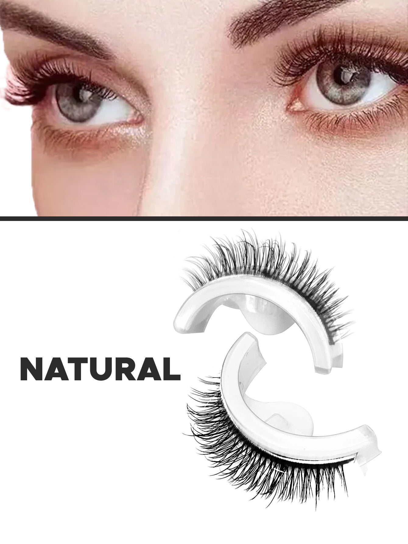 Self‑Adhesive Reusable Strip Eyelashes