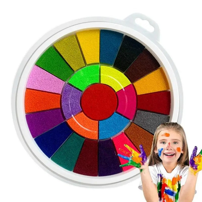CreativeKids Mess-Free Finger Paint Set β Creative Fun for Kids