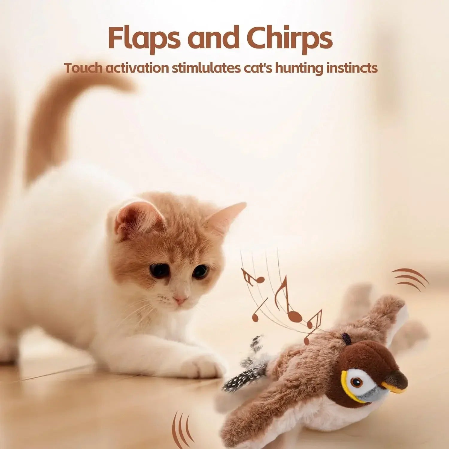 Engaging Flying Bird Toy For Cats | Sustainable and fun