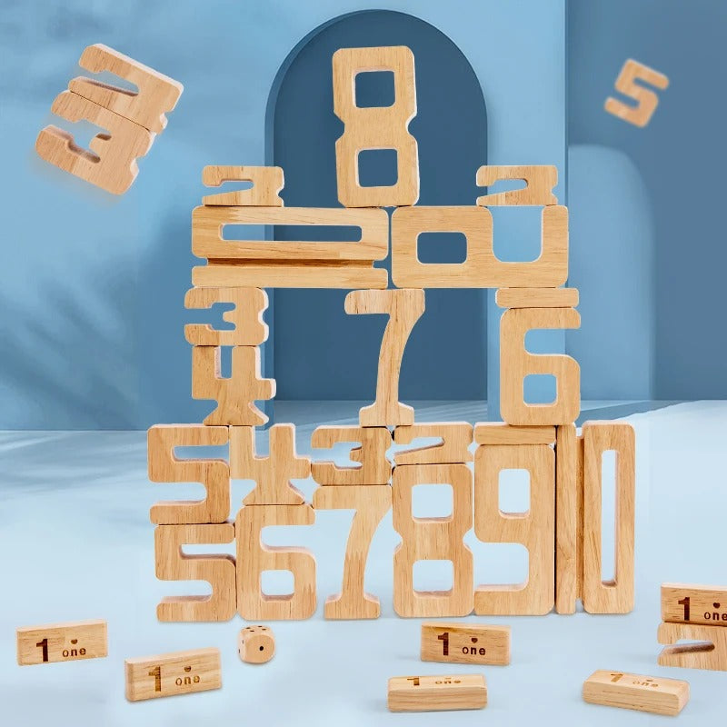 Montessori Number Blocks - 62 Pcs | Unlock Your Child's Learning Potential