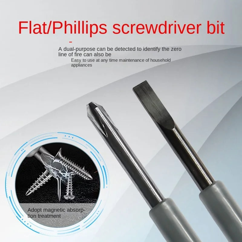 Alloy High Torque Dual Colour Light Electric Pen