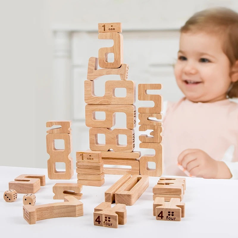 Montessori Number Blocks - 62 Pcs | Unlock Your Child's Learning Potential