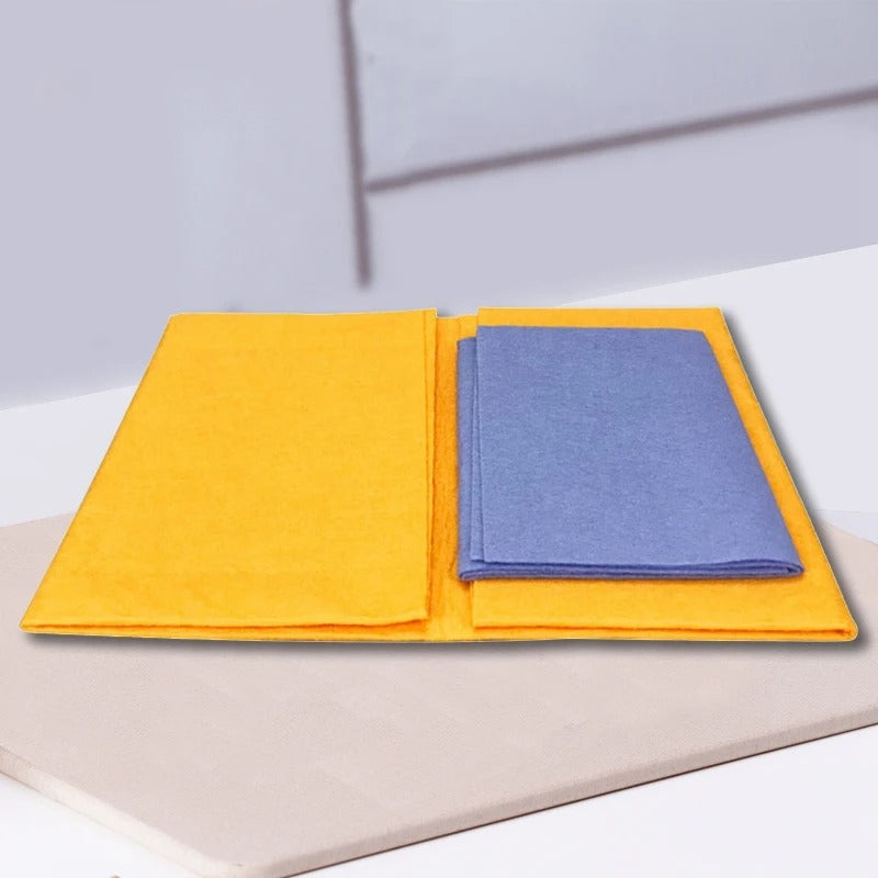 ULTRA-ABSORBENT MIRACLE CLEANING SHAMMY | MULTI-PURPOSE & REUSABLE