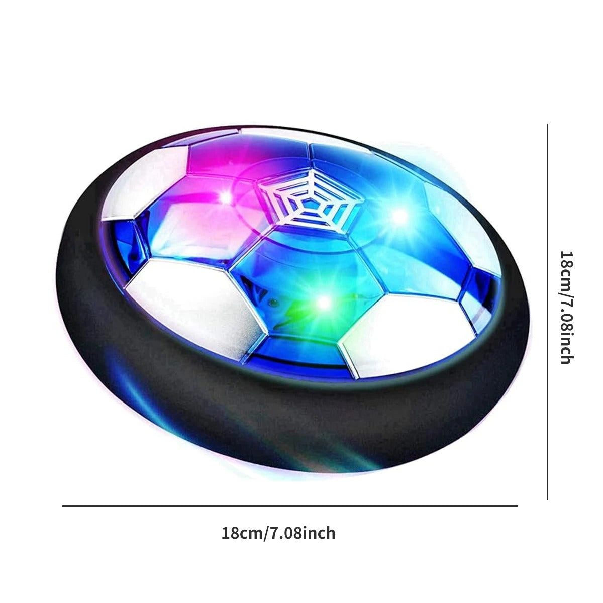 AirGlide LED Hover Soccer Ball | Indoor Fun for Kids