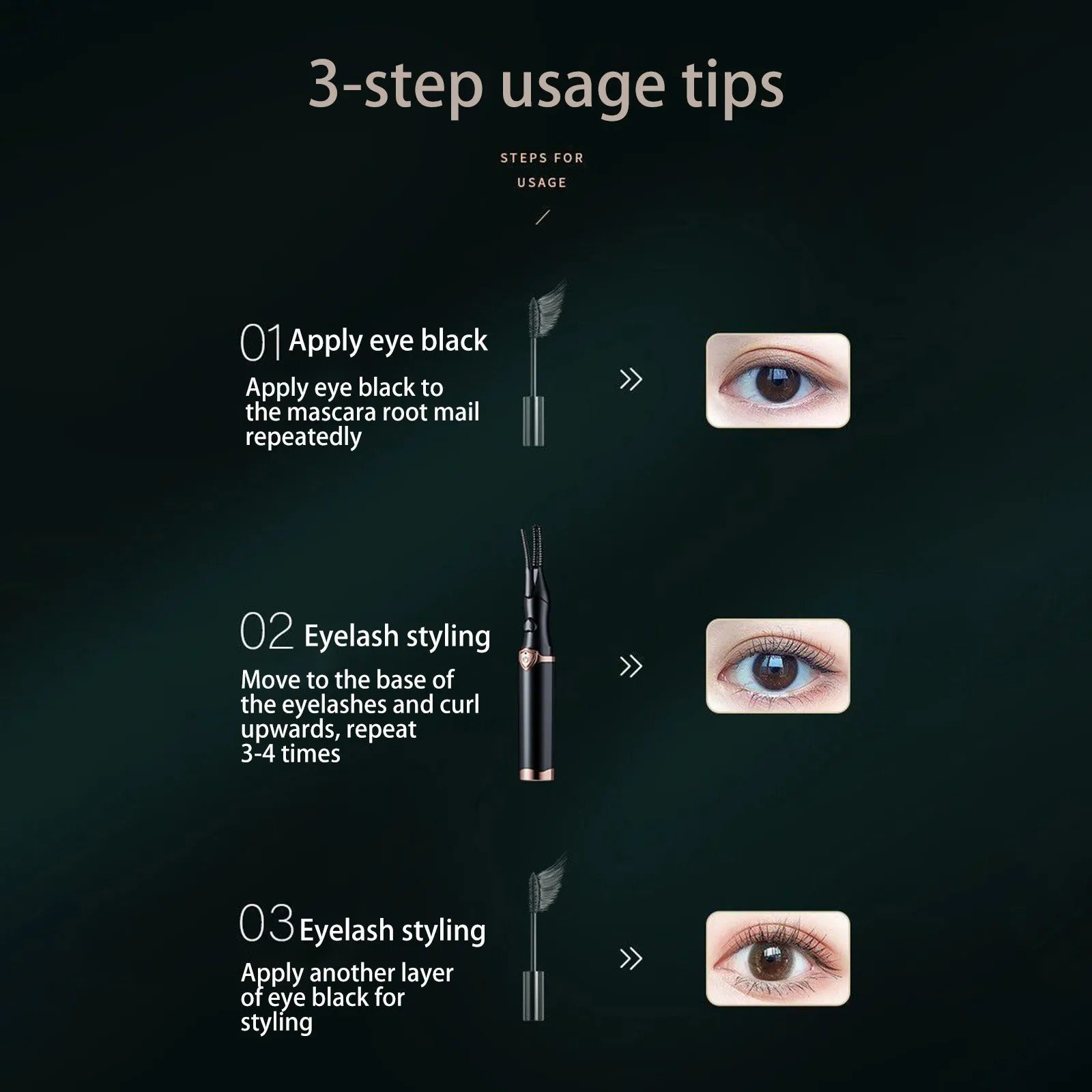 Effortless Heated Eyelash Curler | Perfect Curls in Seconds