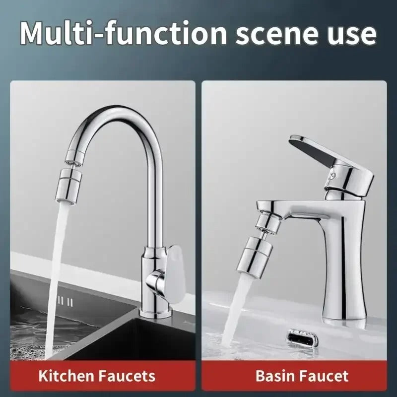Versatile 360-Degree Faucet Outlet