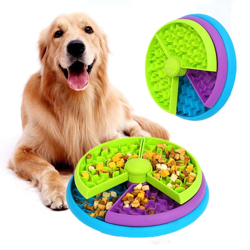SnifferTurner | Interactive Rotating Dog Bowl for Mental Stimulation & Healthier Eating